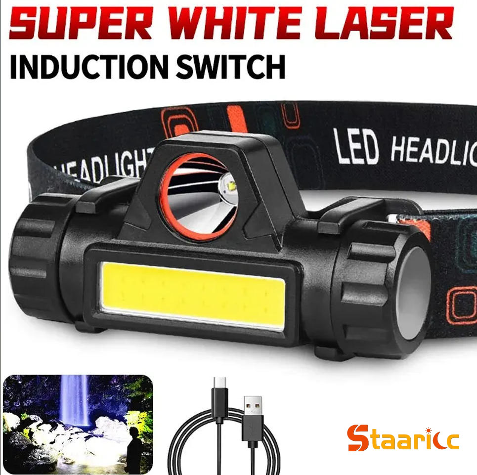 Fish Finder Battery - Lampes frontales d'extérieur à LED avec
