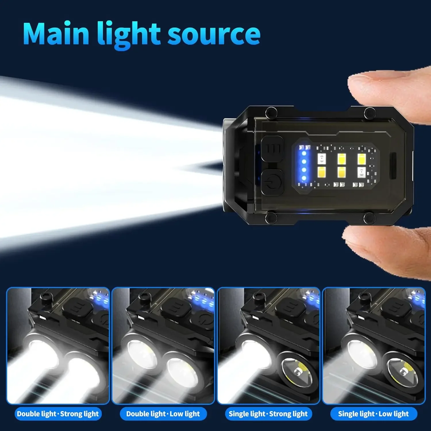 Mini lampe de poche porte-clés - Fishing Light avis et prix